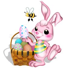 Схема вышивки «Кролик»