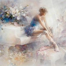 Схема вышивки «Танцовщица»