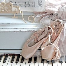 Схема вышивки «Пуанты»