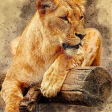 Схема вышивки «leaona»