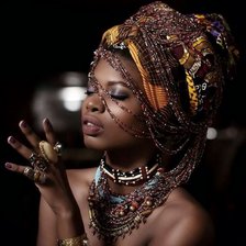 Схема вышивки «Африка»