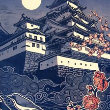 Схема вышивки «ЯпониЯ»