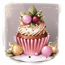 Схема вышивки «Десерт»