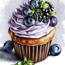 Схема вышивки «Десерт»