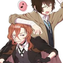 Схема вышивки «Двойной чёрный»