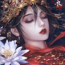 Схема вышивки «Tân nương»