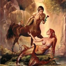 Схема вышивки «У водопада»