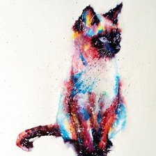 Схема вышивки «Мурчик»