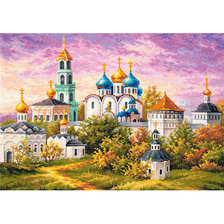 Схема вышивки «Храм»