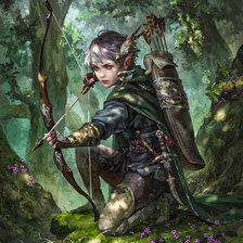 Схема вышивки «Стрелок»