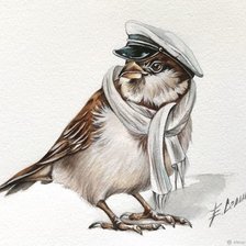 Схема вышивки «остап   бендер»