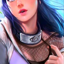 Схема вышивки «леди хината»