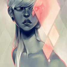 Схема вышивки «Девушка 1»