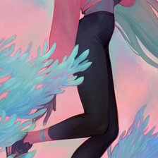 Схема вышивки «Девушка 1»