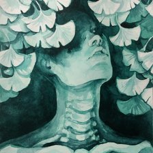 Схема вышивки «Девушка»