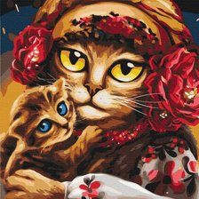 Схема вышивки «Украина»