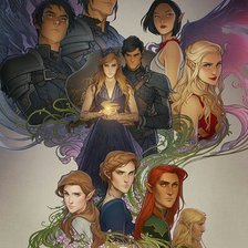 Схема вышивки «Королевство шипов и роз»