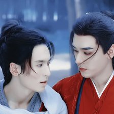 Схема вышивки «Чжоу Цзышу и Вэнь Кэсин»