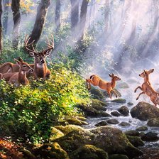 Схема вышивки «Абрахам Хантер»