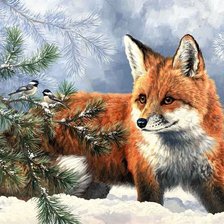 Схема вышивки «Абрахам Хантер»