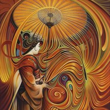 Схема вышивки «азия, пнк»