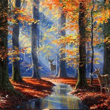 Схема вышивки «Абрахам Хантер»