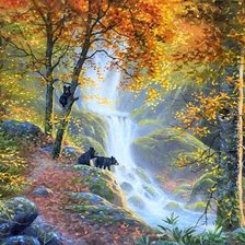 Схема вышивки «Абрахам Хантер»