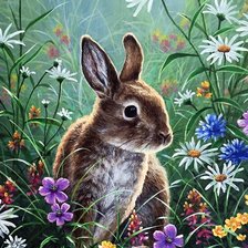 Схема вышивки «Абрахам Хантер»