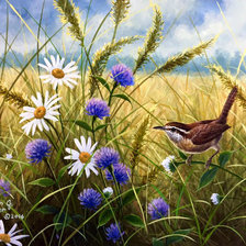 Схема вышивки «Абрахам Хантер»