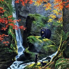 Схема вышивки «Абрахам Хантер»