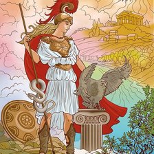 Схема вышивки «воин»