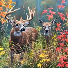 Схема вышивки «Абрахам Хантер»