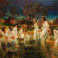 Схема вышивки «Иван Купала»