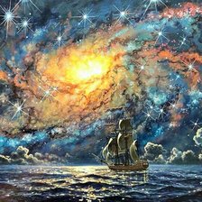 Схема вышивки «Абрахам Хантер»