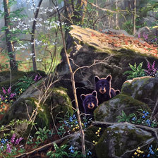 Схема вышивки «Абрахам Хантер»