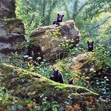 Схема вышивки «Абрахам Хантер»