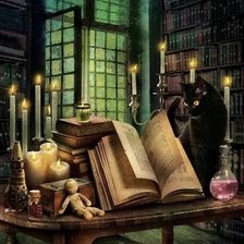 Схема вышивки «Колдунство»