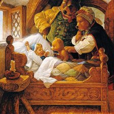 Схема вышивки «Медведи»