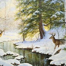 Схема вышивки «Абрахам Хантер»