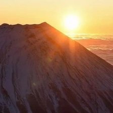 Схема вышивки «Фудзияма»