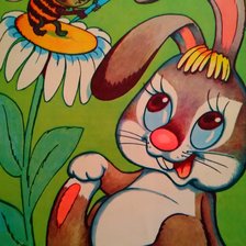 Схема вышивки «Зайка»