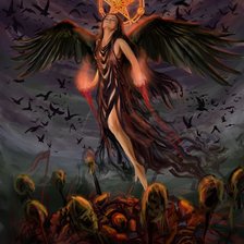 Схема вышивки «Морриган»