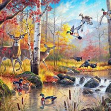 Схема вышивки «Абрахам Хантер»