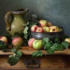 Схема вышивки «Яблоки»