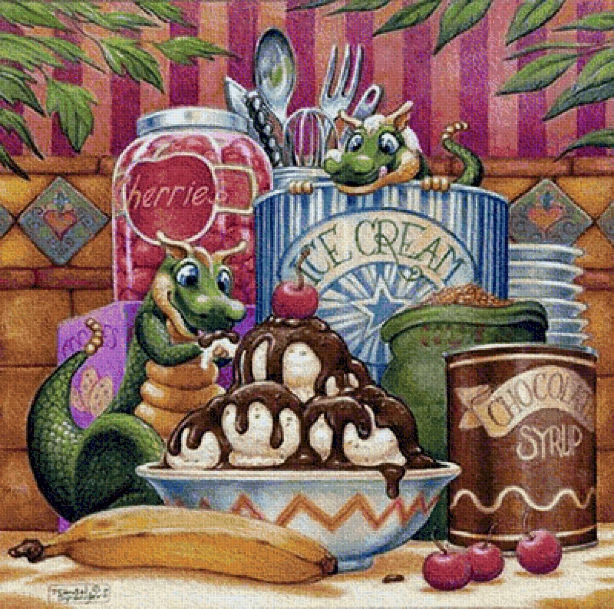 DRAGONES CON HELADOS - предпросмотр