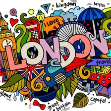 Схема вышивки «LONDON»