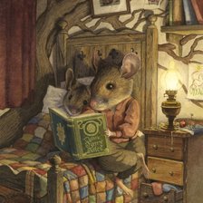 Схема вышивки «Мышы»