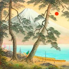 Схема вышивки «Коукеи кодзима»