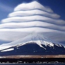 Схема вышивки «Фудзияма»