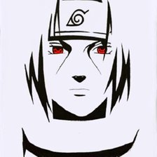 Схема вышивки «Итачи»